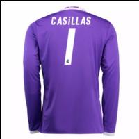 2016-17 Real Madrid Away Longsleeve Shirt (Casillas 1)