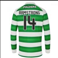 2016-17 Celtic Long Sleeve Home Shirt (Armstrong 14) - Kids