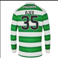 2016-17 Celtic Long Sleeve Home Shirt (Ajer 35) - Kids