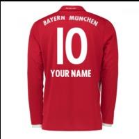 2016-17 Bayern Munich Long Sleeve Home Shirt (Your Name)