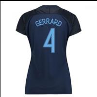 2017-18 England Away Womens Shirt (Gerrard 4)