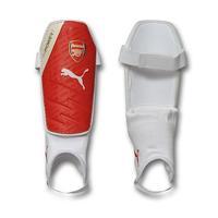 2016 2017 arsenal puma evospeed 3 shinguards white red