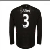 2016-17 Liverpool Away Long Sleeve Shirt (Sakho 3) - Kids