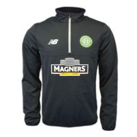 2016-2017 Celtic Training Half Zip Windbreaker (Black)