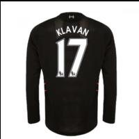 2016-17 Liverpool Away Long Sleeve Shirt (Klavan 17) - Kids