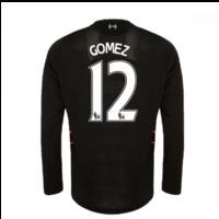 2016-17 Liverpool Away Long Sleeve Shirt (Gomez 12)