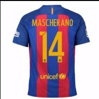 2016-17 Barcelona Home Shirt (Mascherano 14)