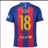 2016-17 Barcelona Home Shirt (Alba 18) - Kids