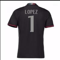 2016-17 AC Milan Home Shirt (Lopez 1) - Kids