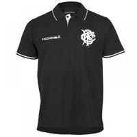 2016-2017 Barbarians Pique Polo Shirt (Black)