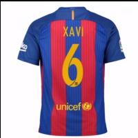 2016 17 barcelona home shirt xavi 6 kids