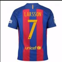 2016 17 barcelona home shirt larsson 7