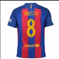 2016-17 Barcelona Home Shirt (Iniesta 8) - Kids