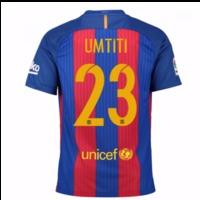 2016 17 barcelona home shirt umtiti 23 kids