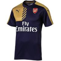 2015 2016 arsenal puma training shirt navy kids