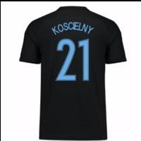 2017-18 France Away Nike Shirt (Black) - Kids (Koscielny 21)