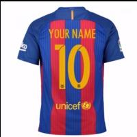 2016-17 Barcelona Home Shirt (Your Name)