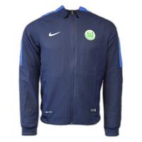 2016-2017 VFL Wolfsburg Nike Presentation Jacket (Navy)