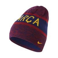 2016 2017 barcelona nike reversible beanie red blue