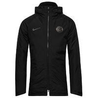 2016-2017 PSG Nike Hooded Stadium Jacket (Black)