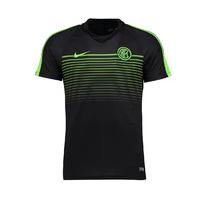 2016 2017 inter milan nike training shirt black kids