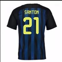 2016-17 Inter Milan Home Shirt (Santon 21) - Kids