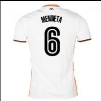 2016-17 Valencia Home Shirt (Mendieta 6)