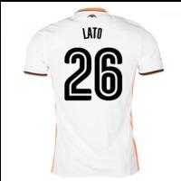 2016-17 Valencia Home Shirt (Lato 26)