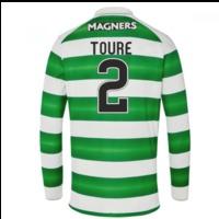 2016-17 Celtic Long Sleeve Home Shirt (Toure 2) - Kids