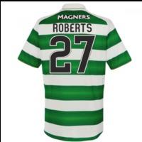 2016 17 celtic home shirt roberts 27 kids