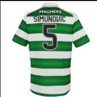 2016-17 Celtic Home Shirt (Simunovic 5)