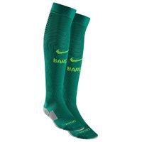 2016-2017 Barcelona Nike Goalkeeper Socks (Lucid Green)