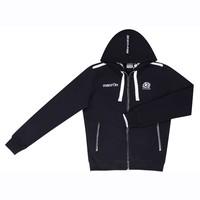 2016-2017 Scotland Macron Rugby Heavy Cotton Full Zip Hoody (Navy) - Kids