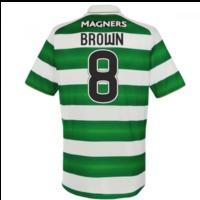 2016-17 Celtic Home Shirt (Brown 8)