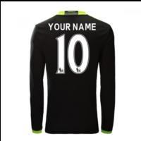 2016-17 Chelsea Away Long Sleeve Shirt (Your Name)