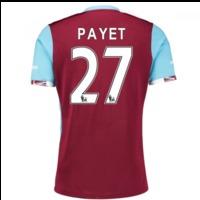 2016 17 west ham home shirt payet 27 kids