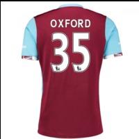 2016-17 West Ham Home Shirt (Oxford 35) - Kids