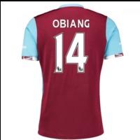 2016 17 west ham home shirt obiang 14 kids