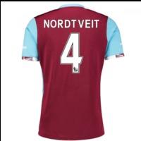 2016-17 West Ham Home Shirt (Nordtveit 4) - Kids