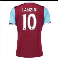 2016 17 west ham home shirt lanzini 10 kids