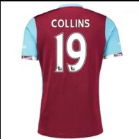 2016-17 West Ham Home Shirt (Collins 19) - Kids