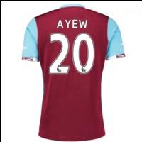 2016-17 West Ham Home Shirt (Ayew 20) - Kids