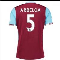 2016-17 West Ham Home Shirt (Arbeloa 5) - Kids