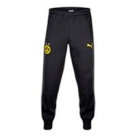 2016-2017 Borussia Dortmund Puma Casual Performance Sweat Pants (Black)