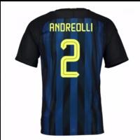 2016-17 Inter Milan Home Shirt (Andreolli 2) - Kids