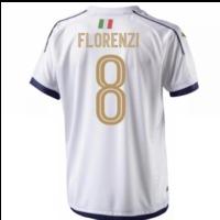 2006 Italy Tribute Away Shirt (Florenzi 8)