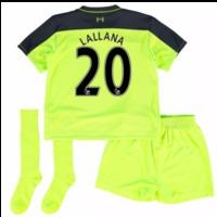 2016-17 Liverpool Third Mini Kit (Lallana 20)