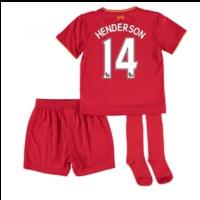 2016-17 Liverpool Home Mini Kit (Henderson 14)