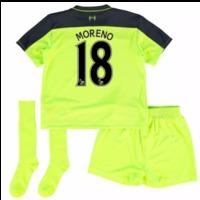 2016-17 Liverpool Third Mini Kit (Moreno 18)