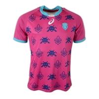 2016 2017 stade francais away asics rugby shirt